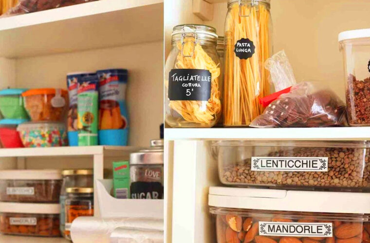 organizzare dispensa cucina arredamento casa